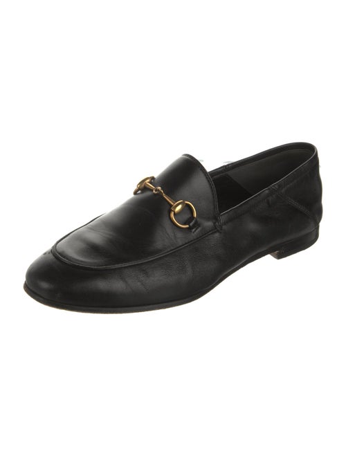 Gucci Horsebit Accent Leather Loafers