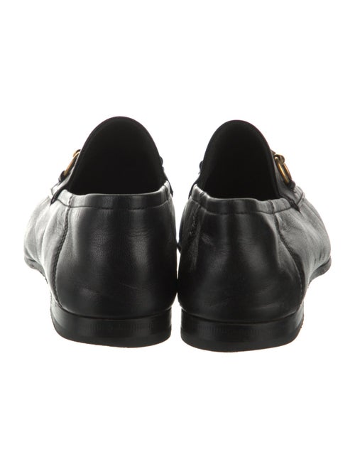 Gucci Horsebit Accent Leather Loafers