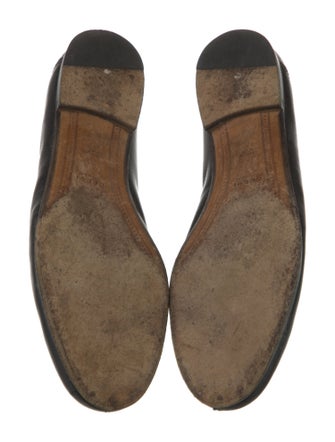 Gucci Horsebit Accent Leather Loafers