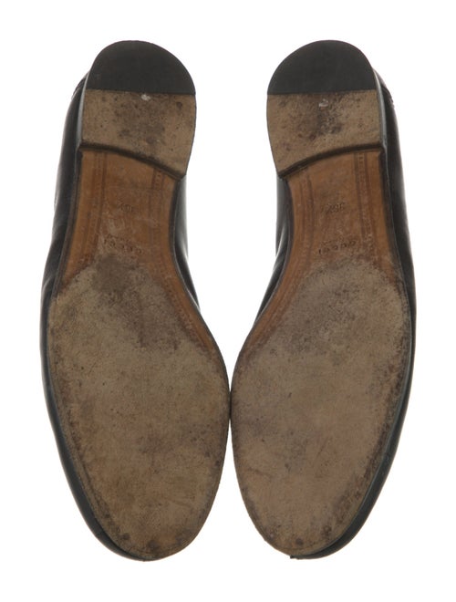 Gucci Horsebit Accent Leather Loafers