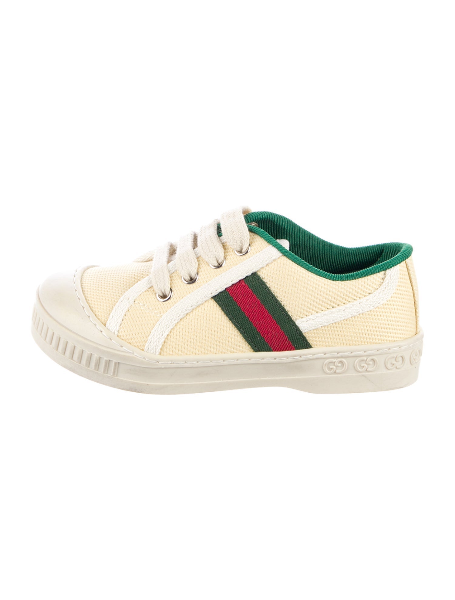 Gucci Canvas Low Top Sneakers