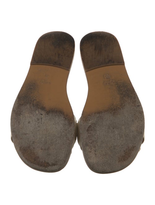 Gucci Horsebit Accent Leather Slides