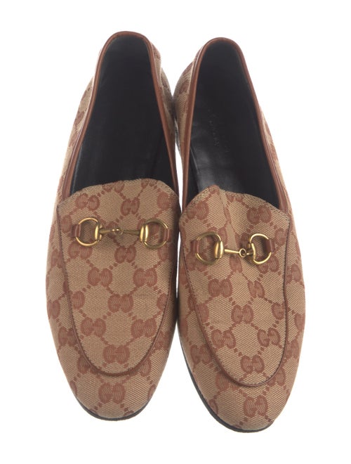 Gucci GG Canvas Canvas Loafers