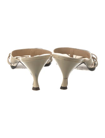 Gucci Horsebit Accent Patent Leather Slides