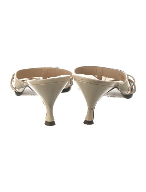 Gucci Horsebit Accent Patent Leather Slides