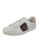 Gucci Web Accent Leather Sneakers
