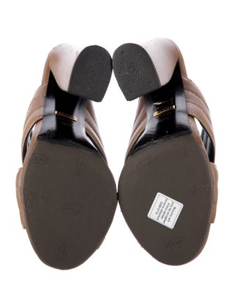 Gucci Leather Slides