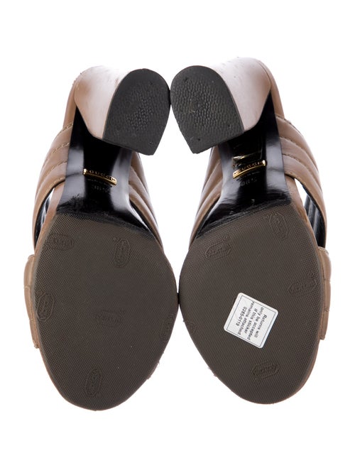 Gucci Leather Slides