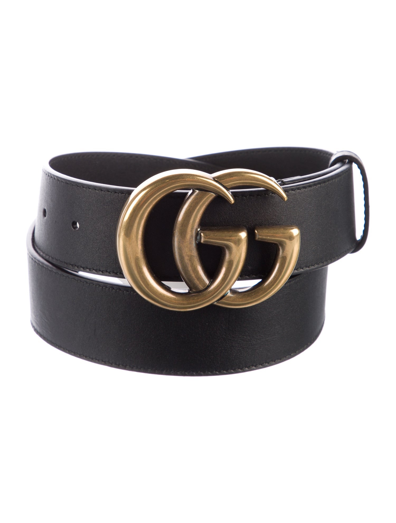 Gucci 752628 Double G Logo Belt