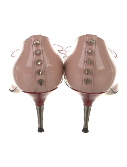 Gucci GG Logo Patent Leather Pumps