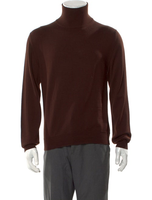 Gucci Web Accent Turtleneck Pullover