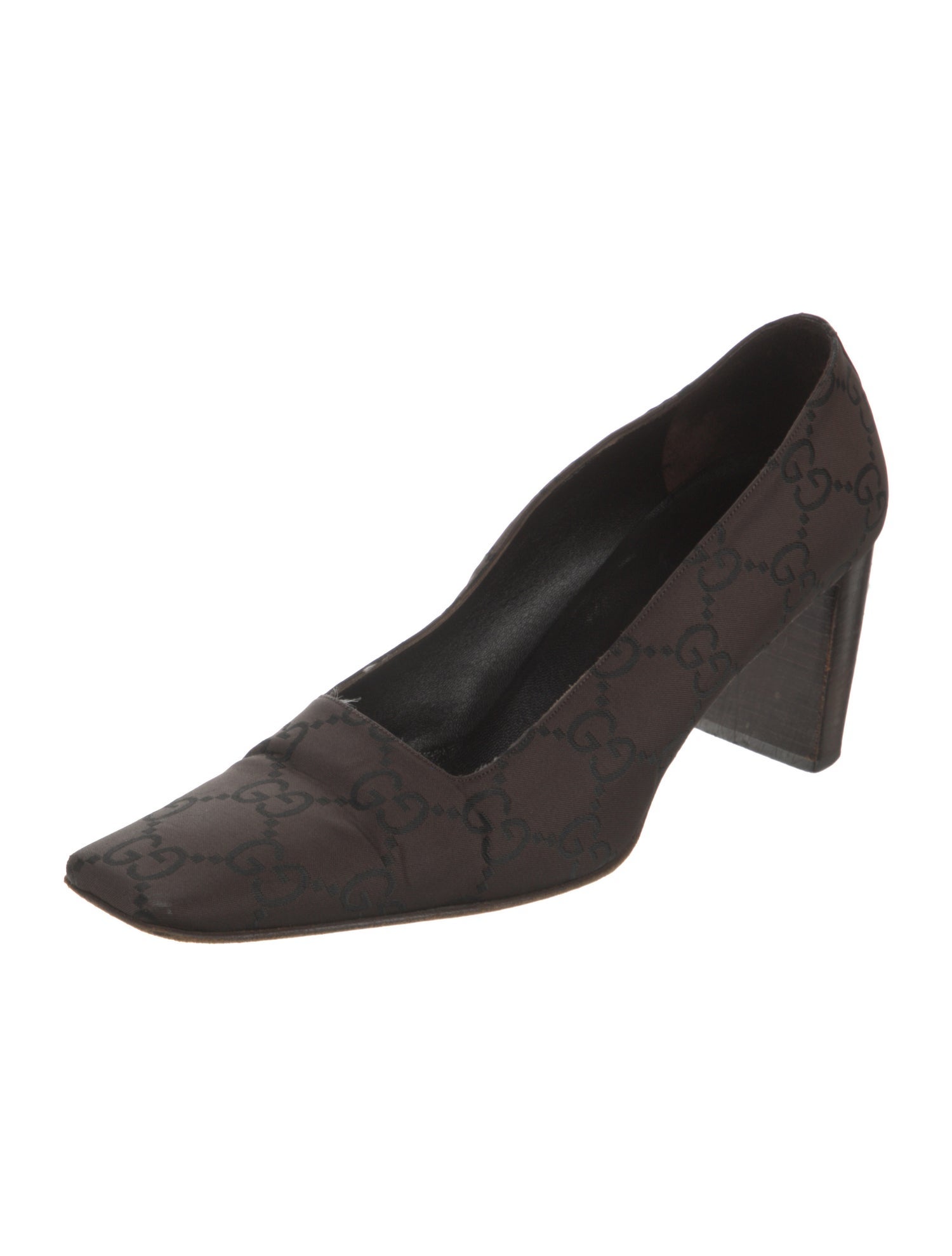 Gucci GG Canvas Pumps