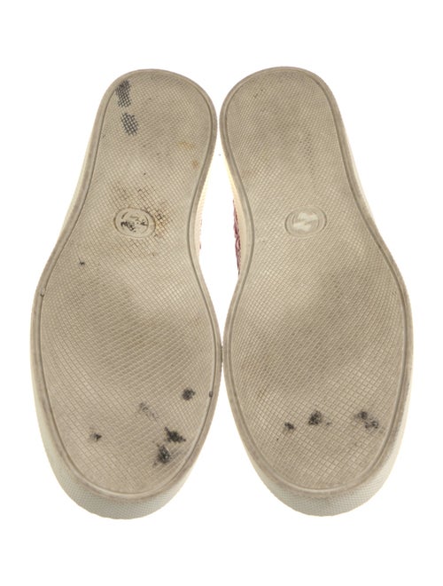 Gucci Sylvie Web Accent Leather Sneakers
