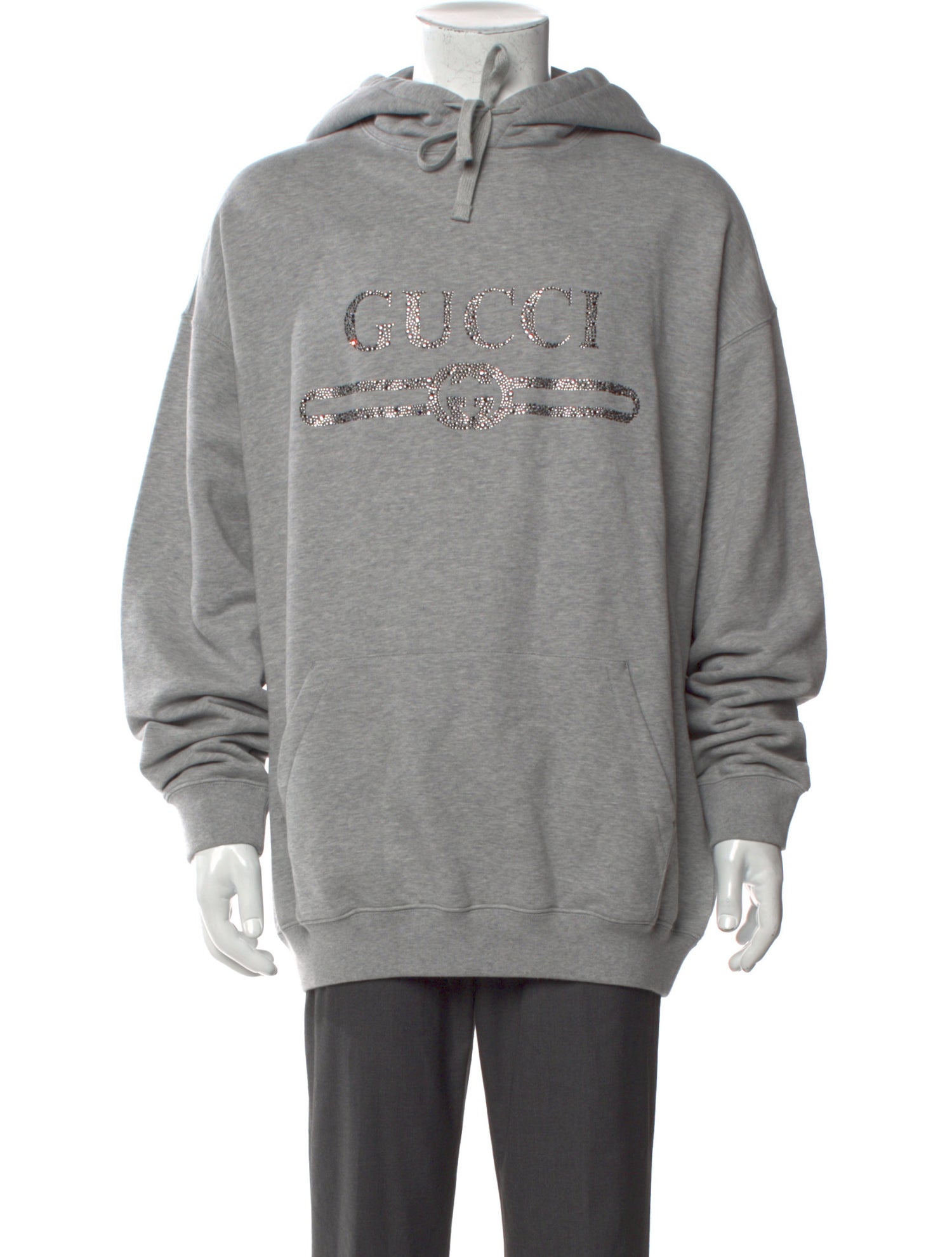 Gucci Web Accent Crew Neck Hoodie w/ Tags