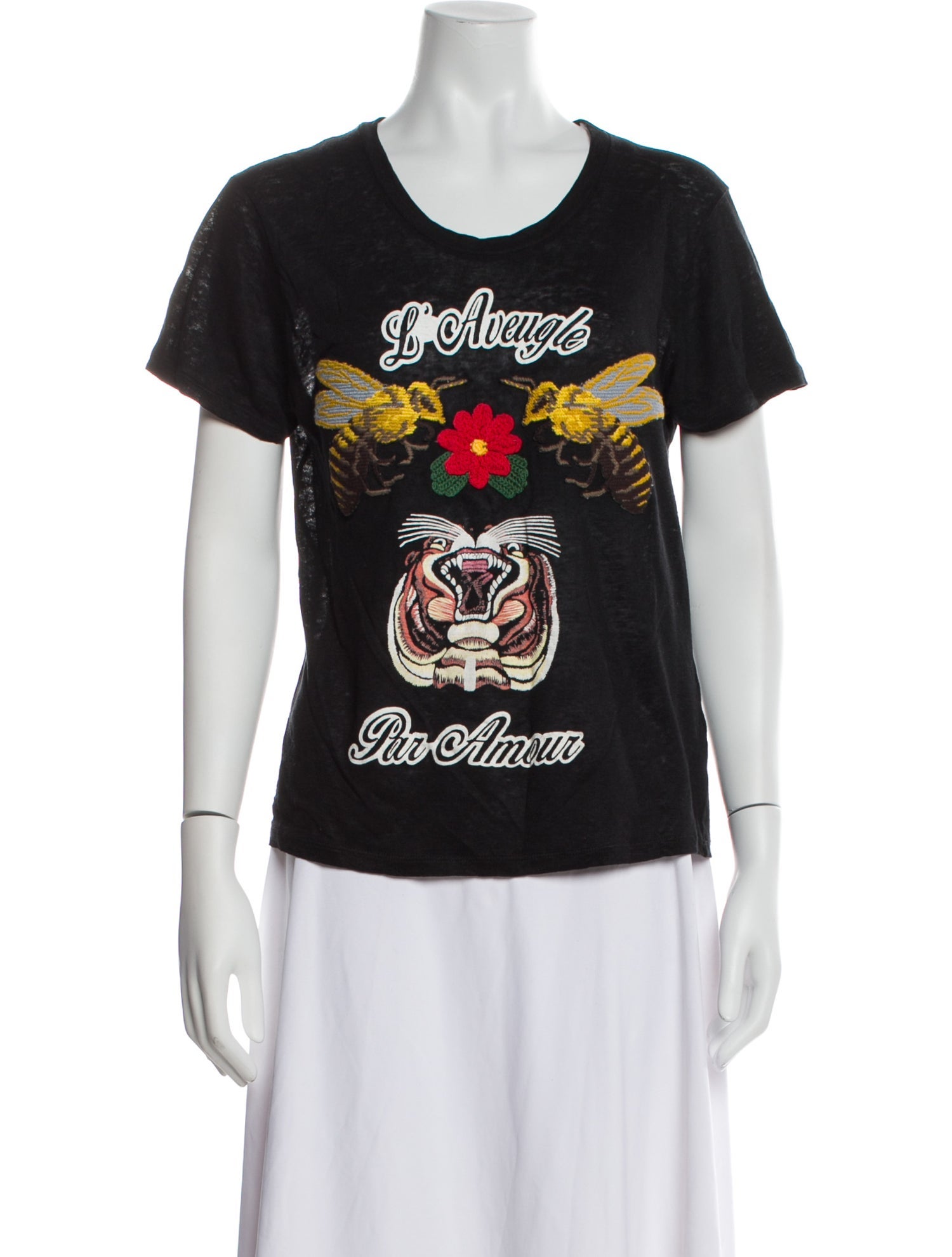 Gucci 2016 Linen T-Shirt