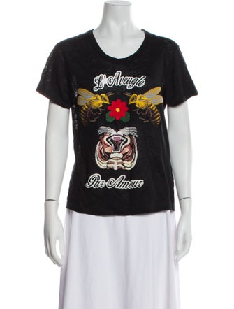 Gucci 2016 Linen T-Shirt