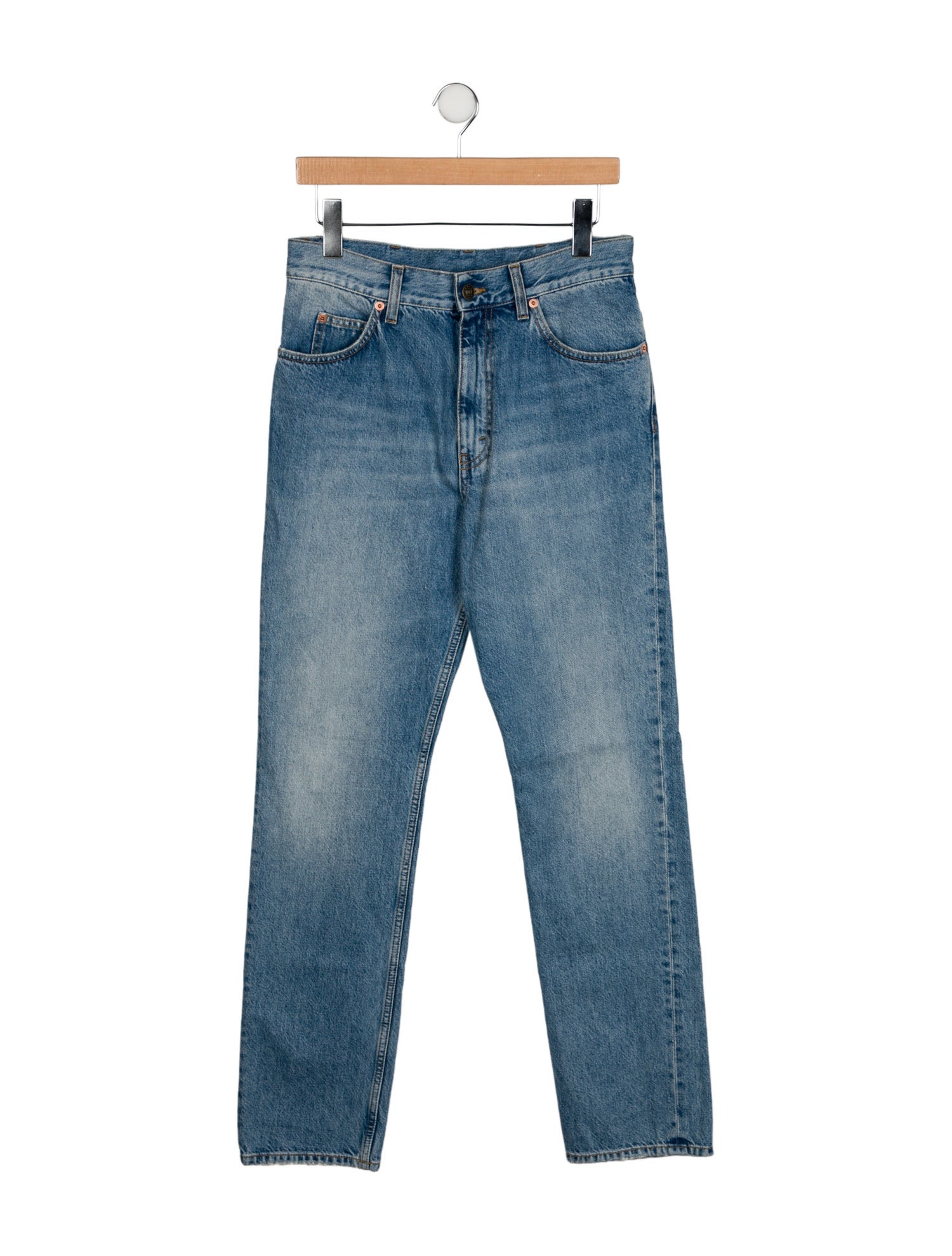Maison Martin Margiela 2004 Artisanal Exposed Zip Jeans