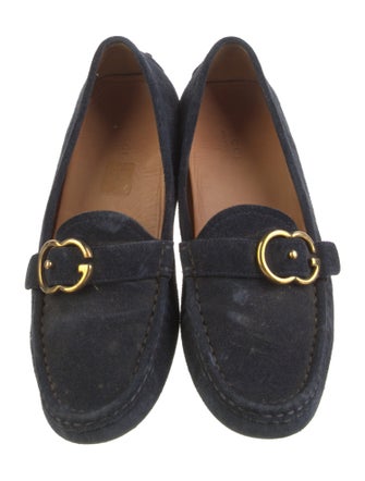 Gucci Suede Moccasins