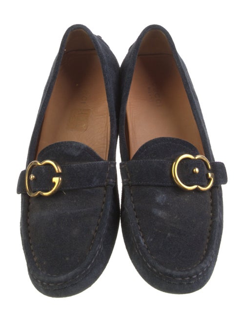 Gucci Suede Moccasins