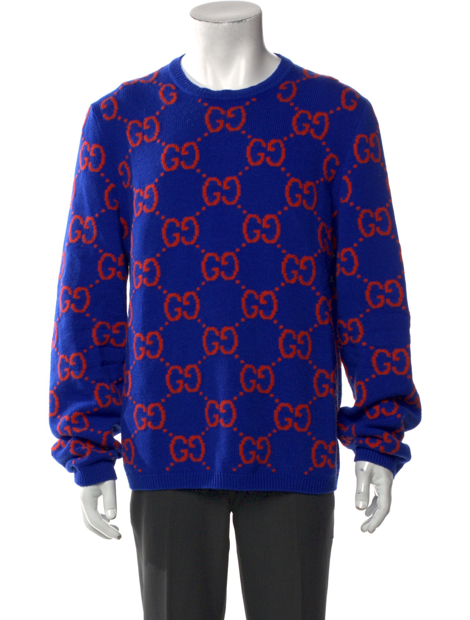 Gucci GG Logo Wool Pullover