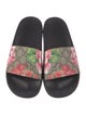 Gucci Flora Print Slides