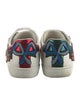 Gucci Web Accent Leather Sneakers