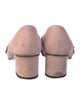 Gucci Double G Logo Suede Pumps