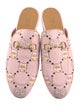 Gucci Horsebit Accent Leather Mules