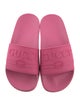 Gucci Interlocking G Logo Rubber Slides