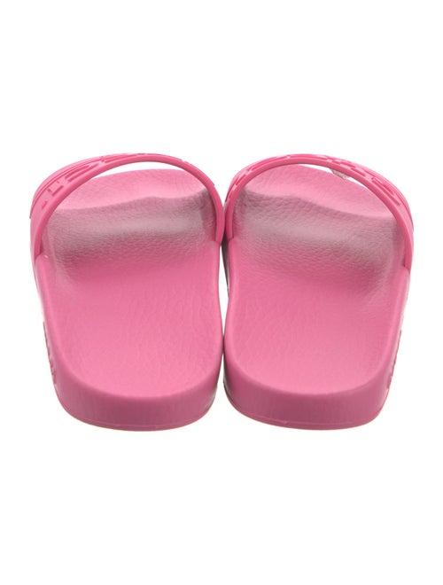 Gucci Interlocking G Logo Rubber Slides