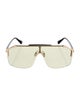 Gucci Shield Tinted Sunglasses