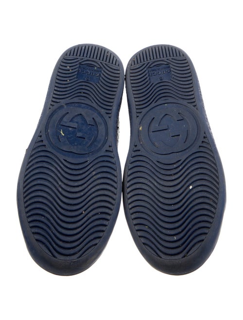 Gucci Kids' GG Leather Low Top Sneakers