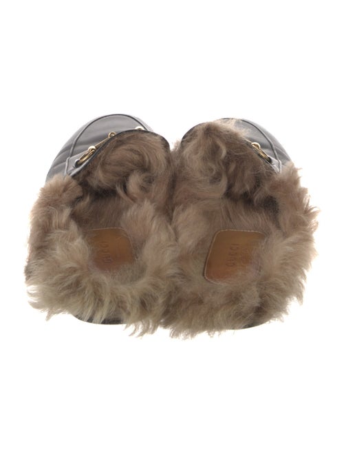 Gucci Horsebit Accent Leather Mules