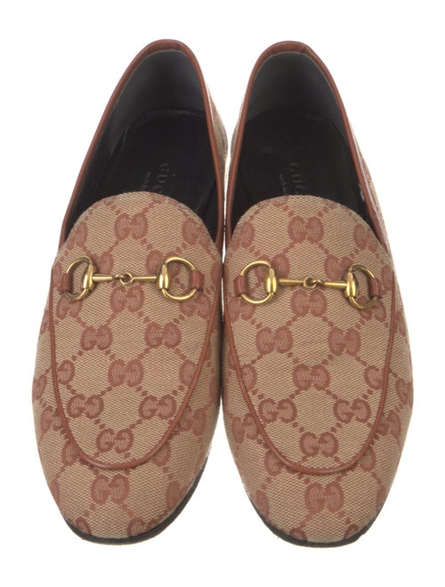Gucci GG Canvas Canvas Loafers