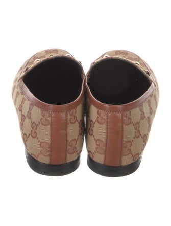 Gucci GG Canvas Canvas Loafers