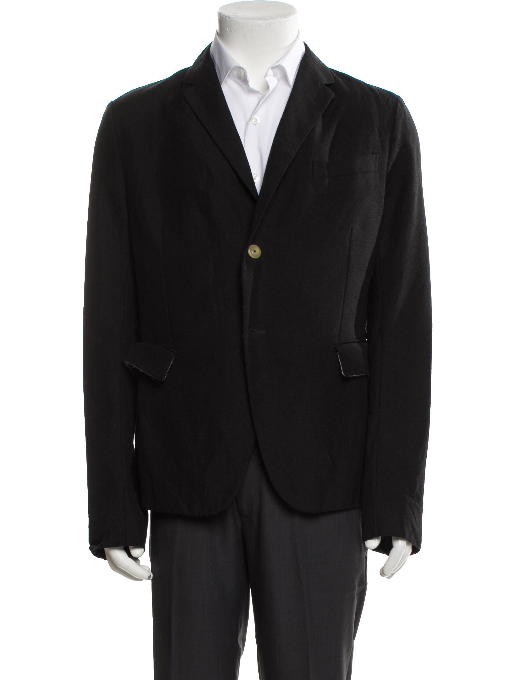 Gucci Wool Embroidered Accent Suit