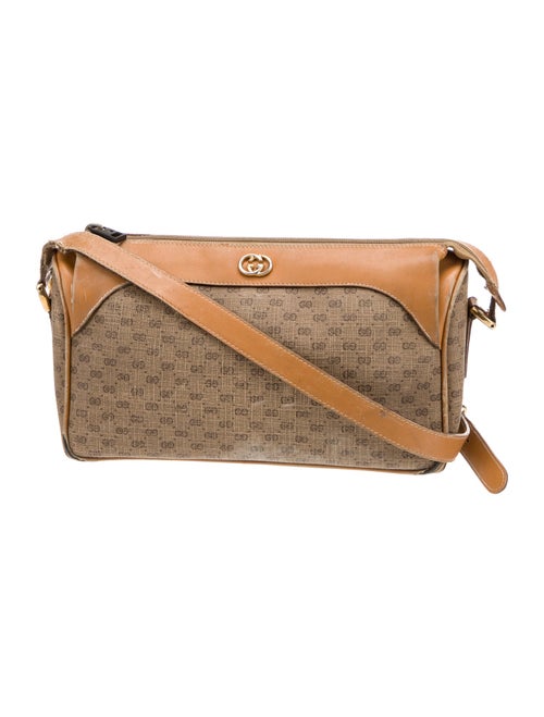 Gucci Micro GG Monogram Crossbody Bag Vintage