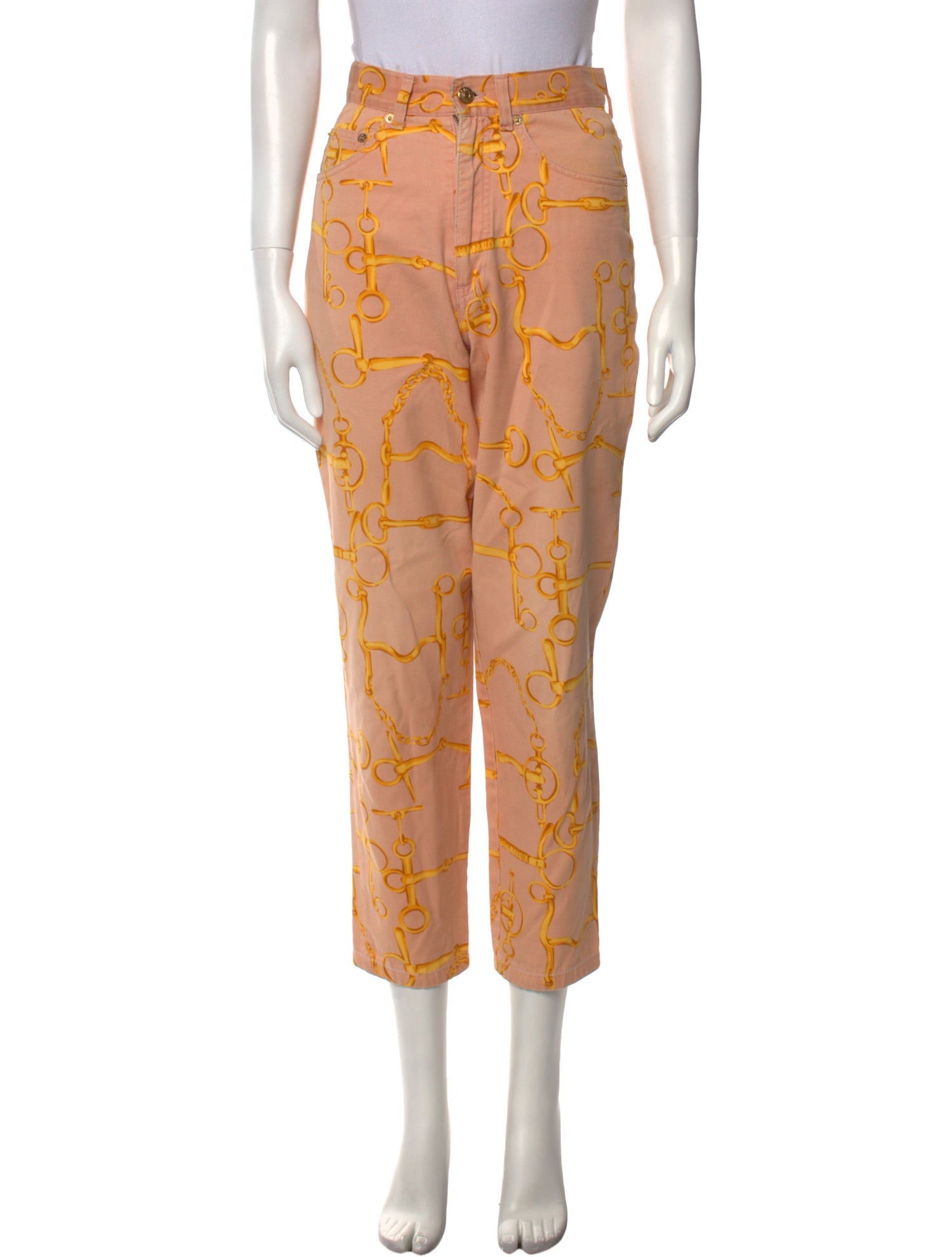 Gucci Vintage Straight Leg Pants