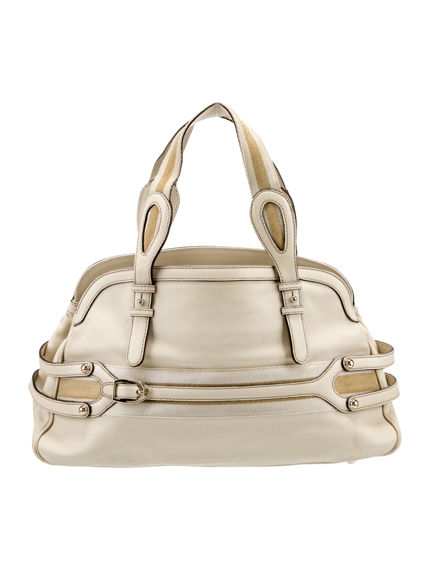 Gucci Web Top Handle Bag