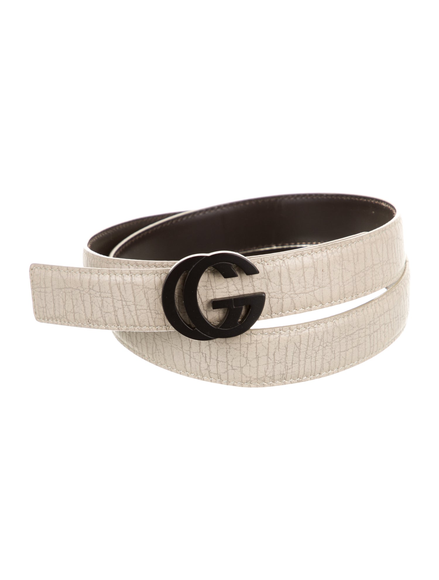 Gucci Skinny Leather Belt