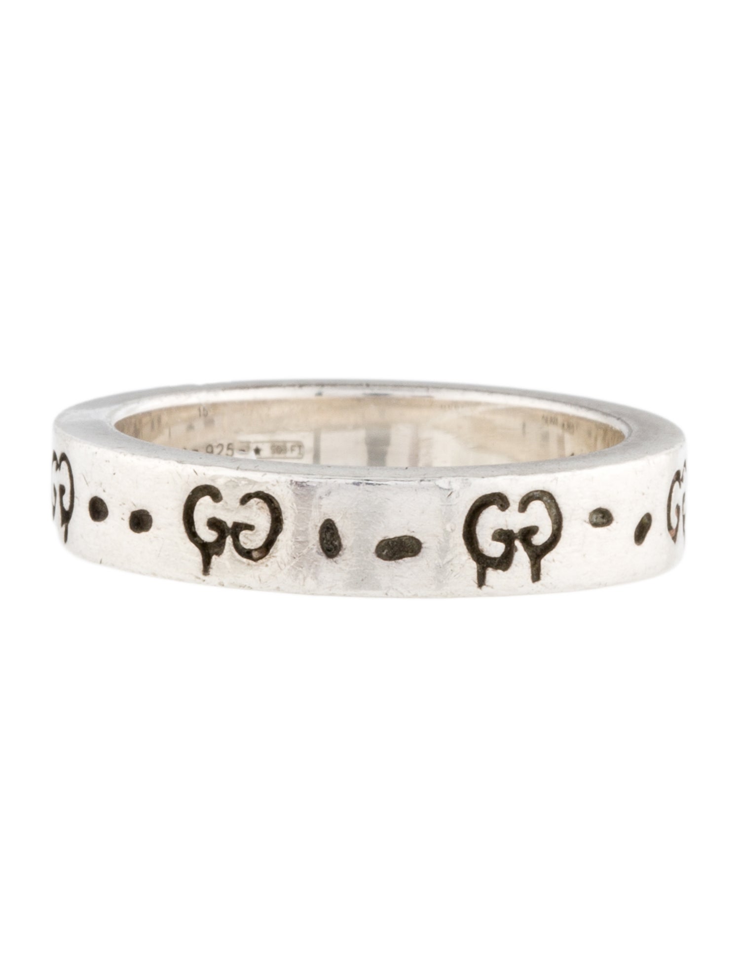 Gucci Ghost Band Ring