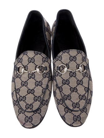 Gucci GG Canvas Canvas Loafers