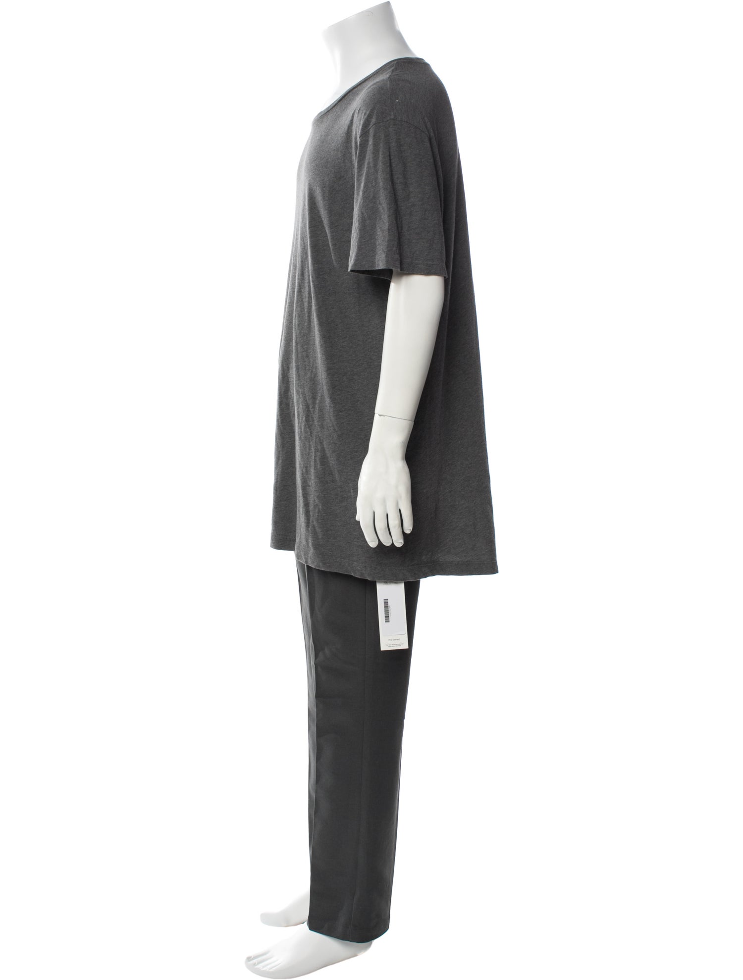 Gucci Web Accent Scoop Neck T-Shirt