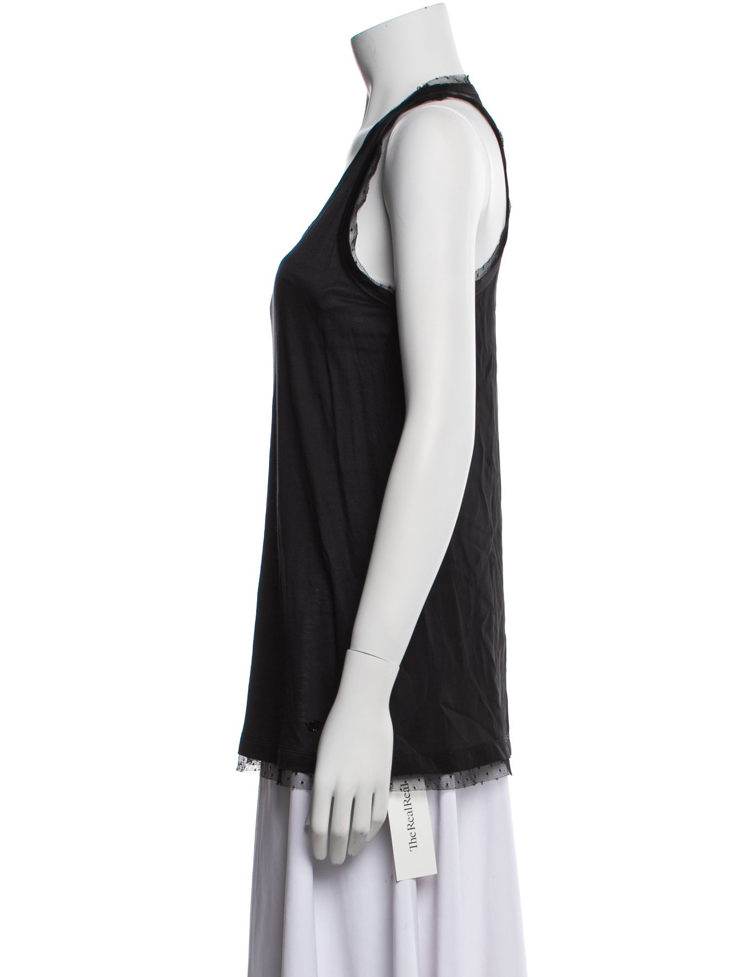 Gucci Scoop Neck Sleeveless Top