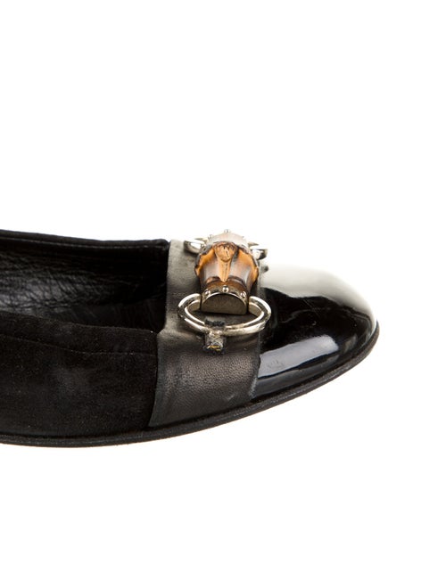 Gucci Horsebit Accent Suede Mules