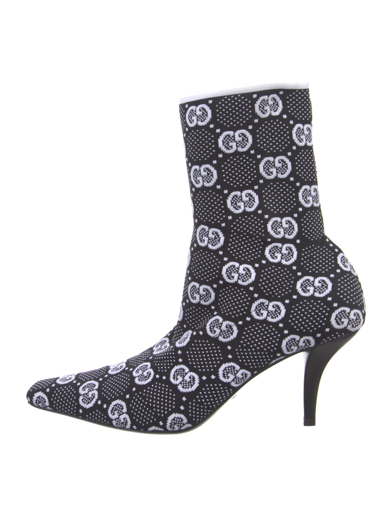 Gucci GG Logo Sock Boots