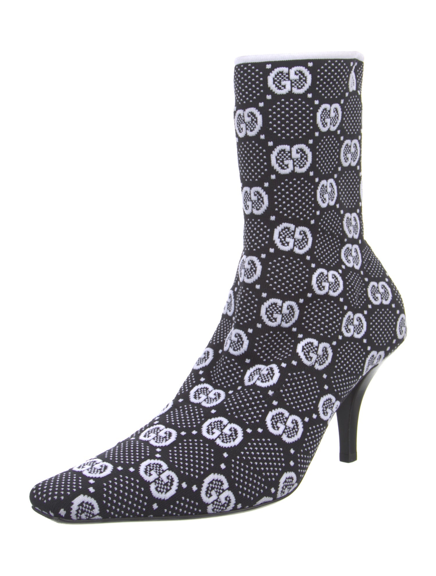 Gucci GG Logo Sock Boots