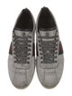 Gucci Sylvie Web Accent Glitter Sneakers