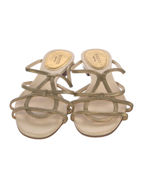 Gucci Leather Slides