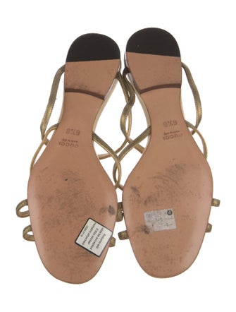 Gucci Leather Slides